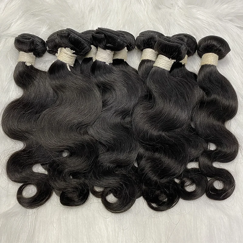 

Angelbella body wave hair bundles Wholesale mink brazilian bundle virgin hair vendor Extension Type Hair Weaving