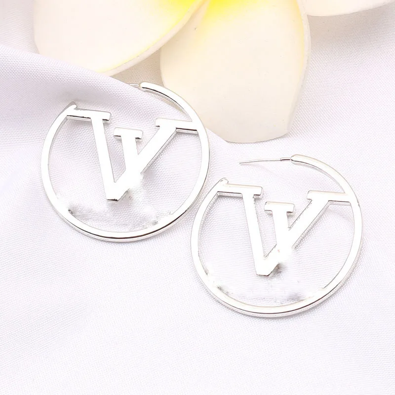 

New Arrival Designer Earrings Luxury Brand Jewelry Letter Earrings for Women Jewelry Making, Picture