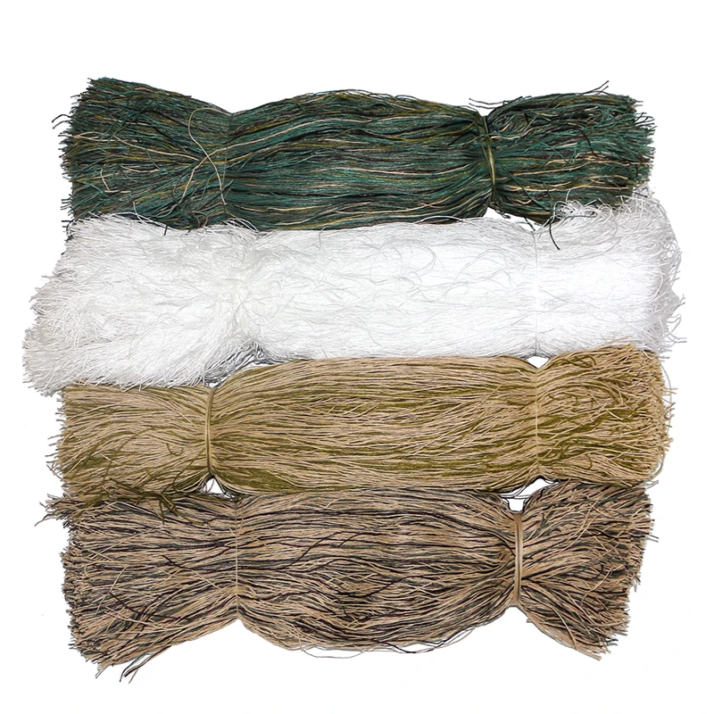 

225g Camouflage DIY Hunting Suit Special Yarn Ghillie Suit Repairing Accessories Desert Woodland Synthetic Thread
