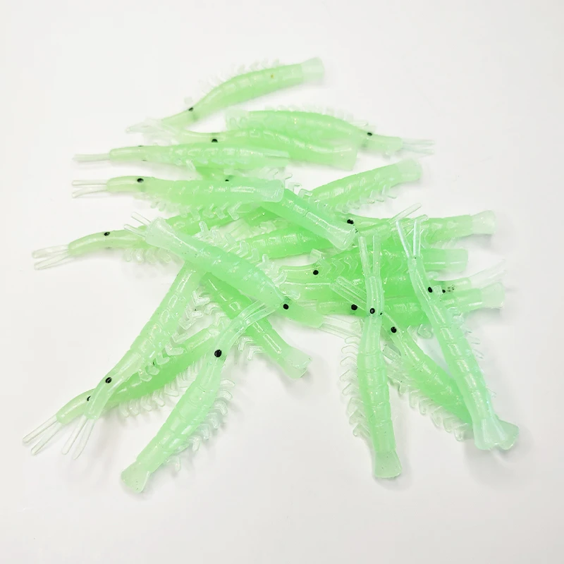 

Alpha Mini Luminous Soft Shrimp Lure Fishing Lures