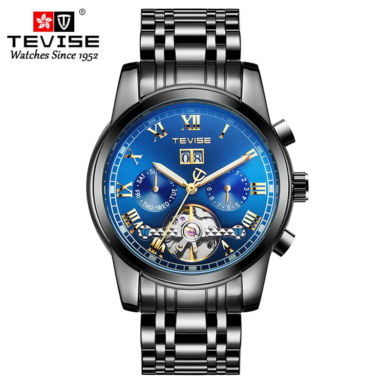 

Top-end Mechanical Watch Full Automatic Tourbillon Skeleton Self-winding Watches For Men Custom Watches