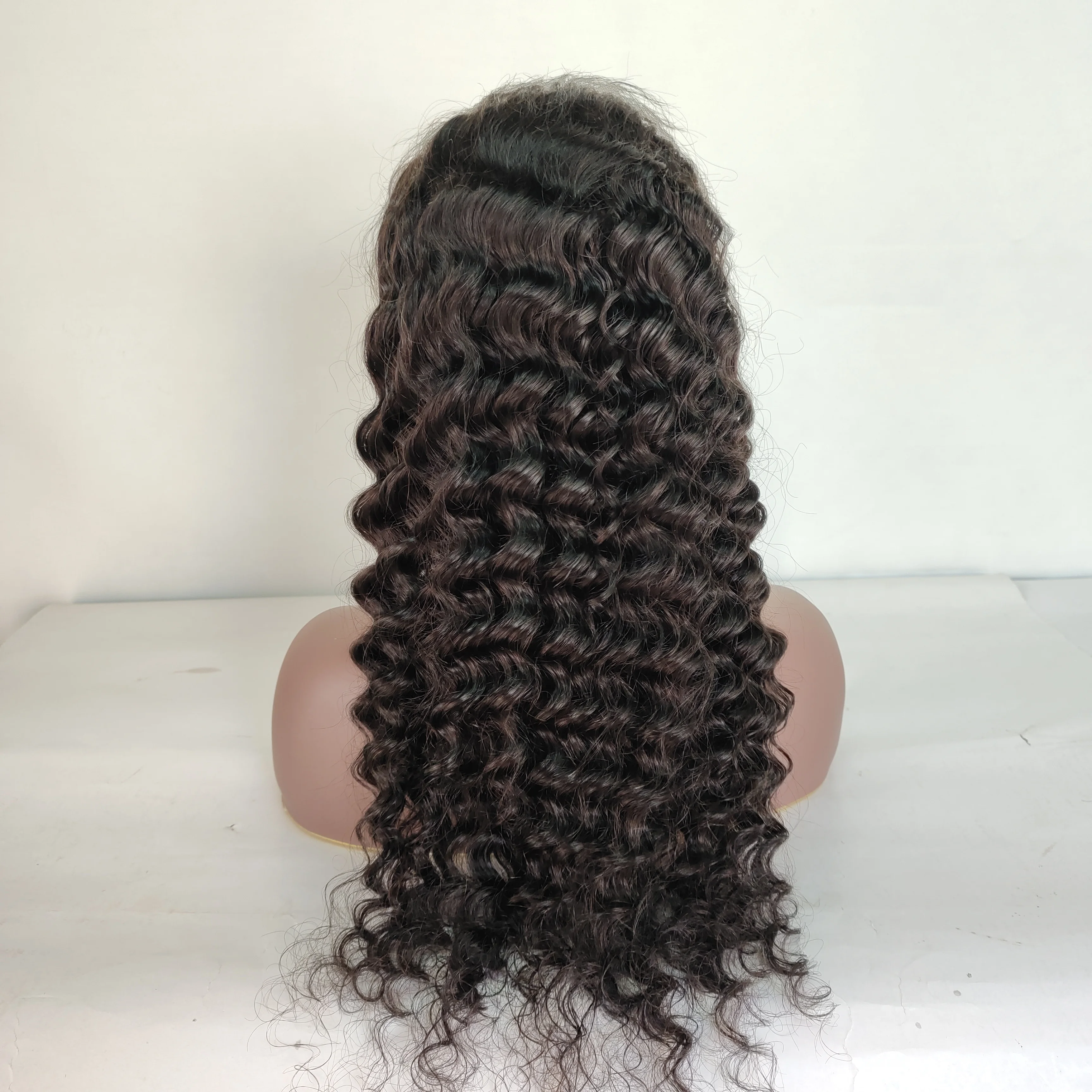 Big Factory Wholesale Deep Wave hd 13x4 13x6 Lace Frontal Wig Virgin Brazilian Glueless Full hd Lace Front Wigs Vendors