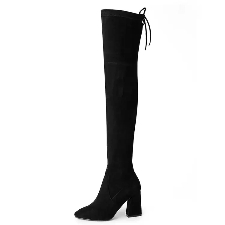 

New Sexy Over Winter Thigh High Boots Shoes