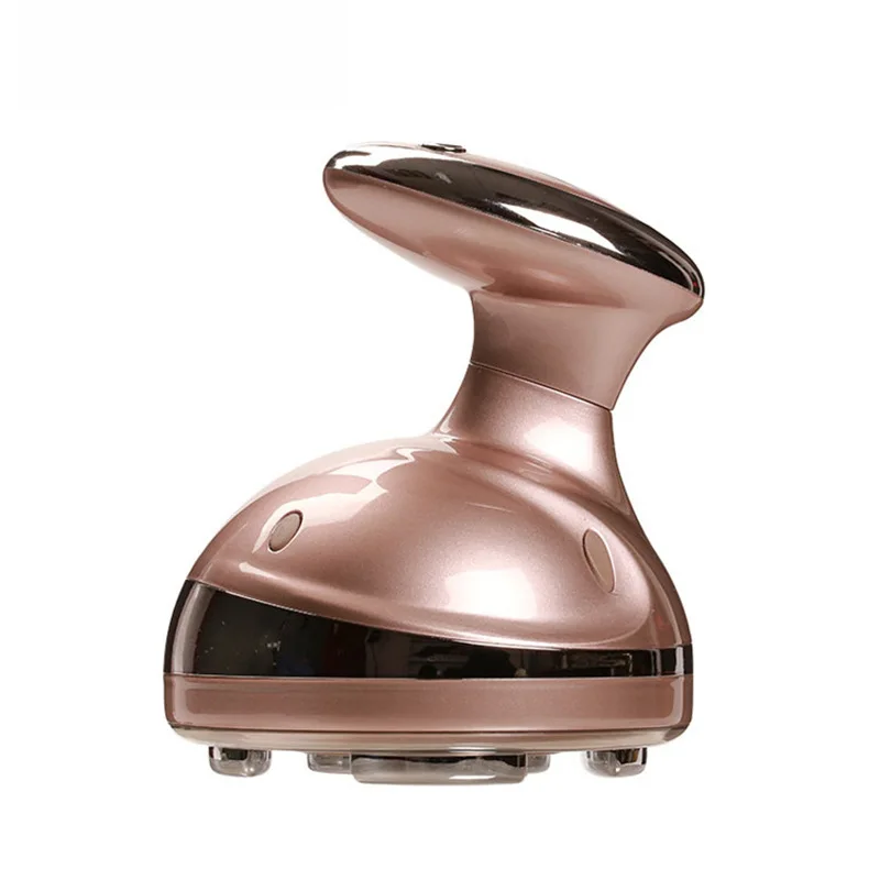 

2021 CROWNSTAR New Product Anti Cellulite Fat Removal Vacuum Cavitation Fast Weight Loss Ultrasonic Slimming Device For Home Use, White pink