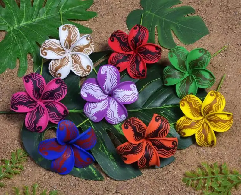 

8 Colors Cute Nice Hot Design Eva Hawaii Dance Party Decorative Flower