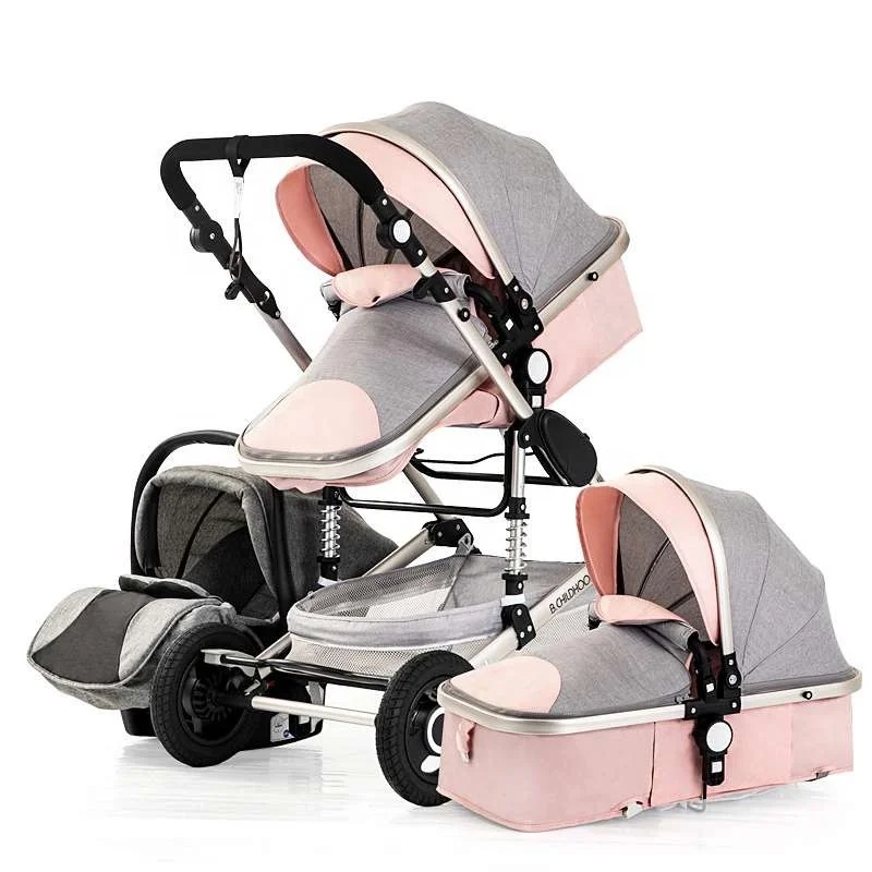 

Luxury Baby Stroller Sets Car Seat Cradle Pushchair