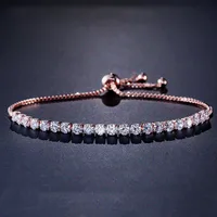 

925 sterling silver style tennis chain half circle charms bracelet for women