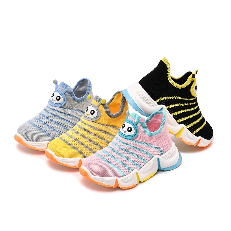 

Socks Soft Bottom Non-Slip shoes Color Shoes Rubber Sole Baby shoes Children's fashion explosive Kids casual sports sneakers, Mix colour