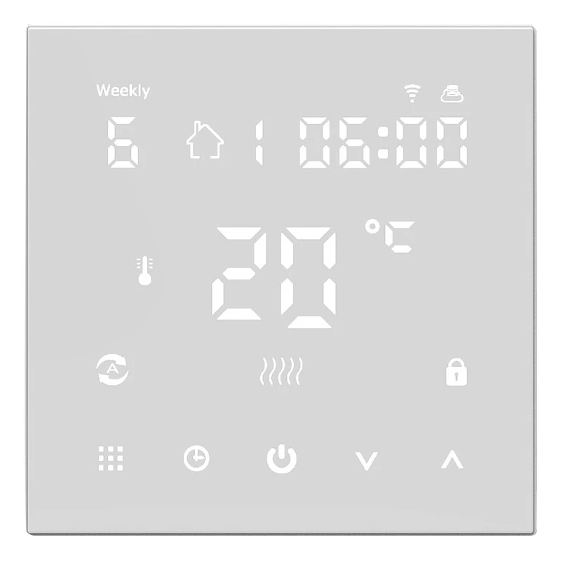 

Used for FCU central air conditioning Tuya WiFi Electric Floor Heating Water/Gas Boiler smart thermostat smart home thermostat