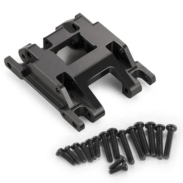 

New Arrival Metal Chassis Skid Plate Transmission Mount for 1/18 RC Crawler Car TRX4M Upgrade Parts Accessories