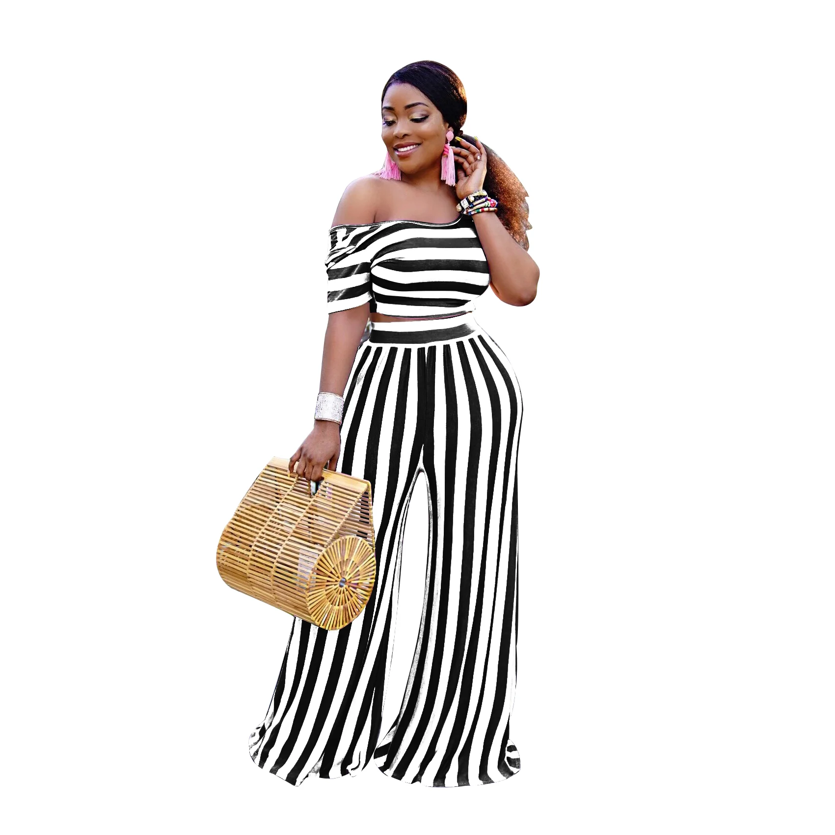 

Multi Size Polyester Summer Sexy Clothing Women's Two Piece Sets