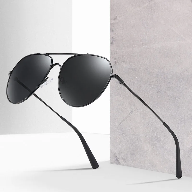 

2021 Fashion Retro Metal Shades Ray Band Sunglasses Women Driving Fishing Pilot Polarized Sun Glasses For Men