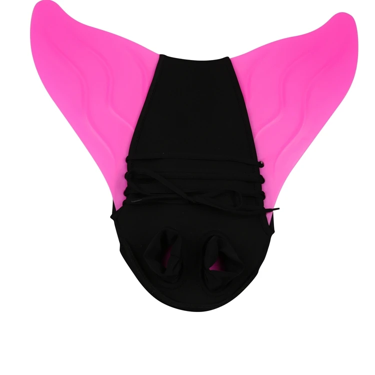 

Promotion silicone mermaid Swim fins flexible fins