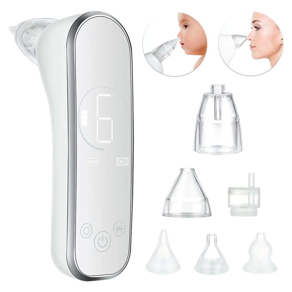 

Amazon Premium Portable Newborn Baby Nose Vacuum Cleaner Electric Baby Nasal Aspirator