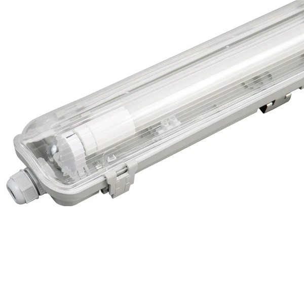 4Ft 36W Ip65 Led Tri-Proof Strip Waterproof Batten Light T8 Led Fluorescent Lighting Fixture