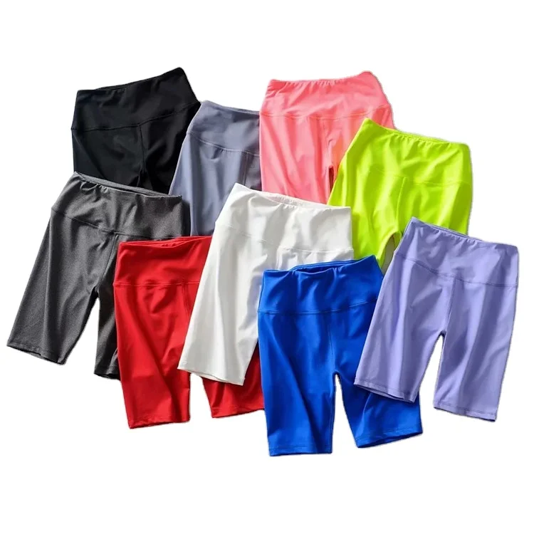 

Sports Multi Color Blank Biker Shorts Women, 10 colors
