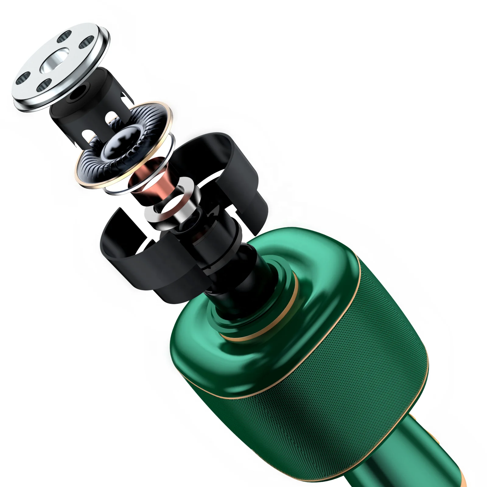 

AsperX Hot Sale 2021 Wireless Karaoke Microphone Portable Handheld Karaoke Speaker Machine Christmas Birthday