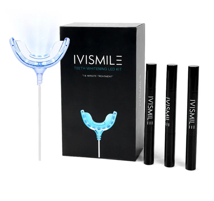 

Private Label Professional 16 Minutes Timer 16 LED 35% CP & Non Peroxide PAP Gel Teeth Whitening Kit