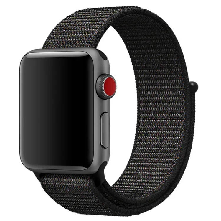 

Nylon Strap For Apple Watch band 44mm 40mm 42mm 38mm Sport Loop Bracelet for iWatch Series 5 SE 6 4 3 2 1