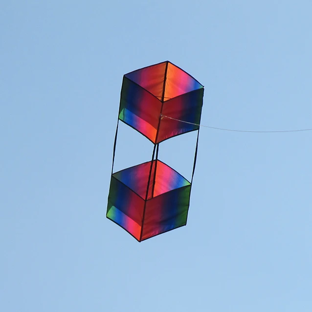 weifang kaixuan rainbow 3d box kite