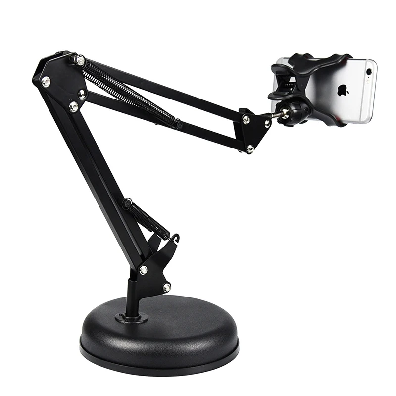 

Adjustable Height & Angle Cell Phone Stand, Black