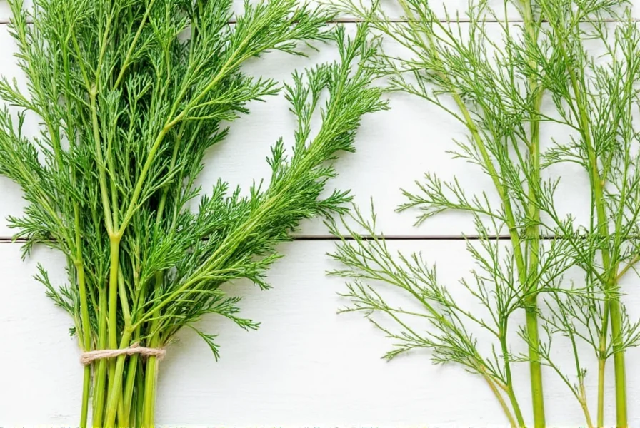 Herb bundle with health benefits listed nearby