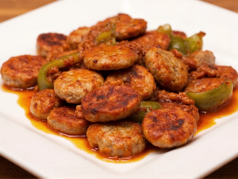 italian sausage and bell peppers
