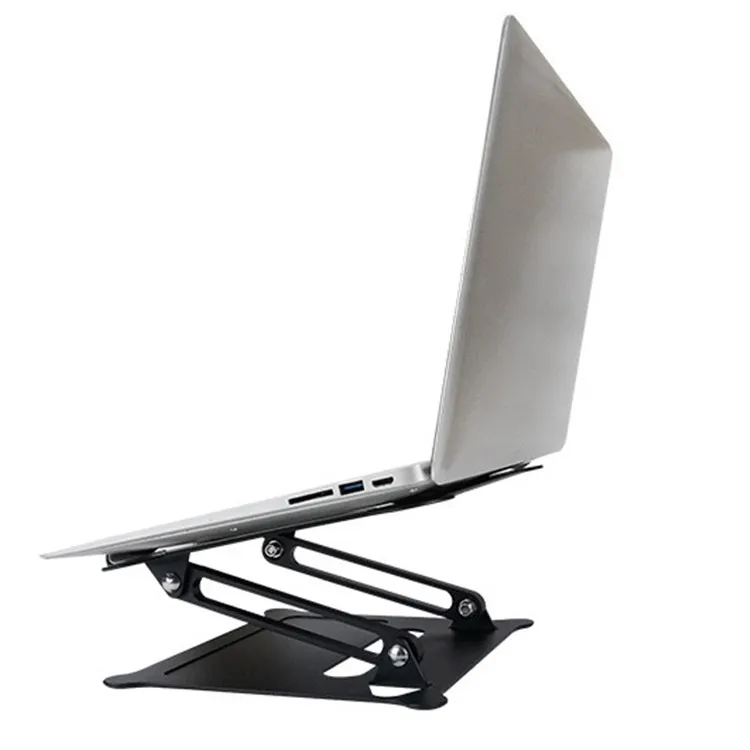 

Good Quality Strong Aluminum Alloy Stable Laptop Stand Foldable Angle Changeable Work At Home Office compatible for iPad Air