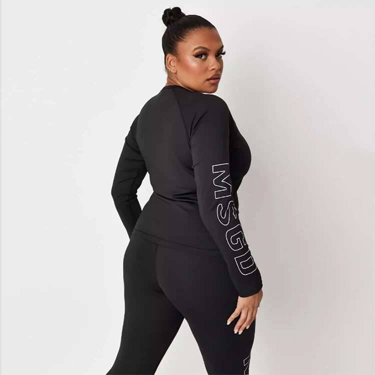 

plus size yoga set for women tracksuit women sets yogo pants set yogo clothes, Customized colors