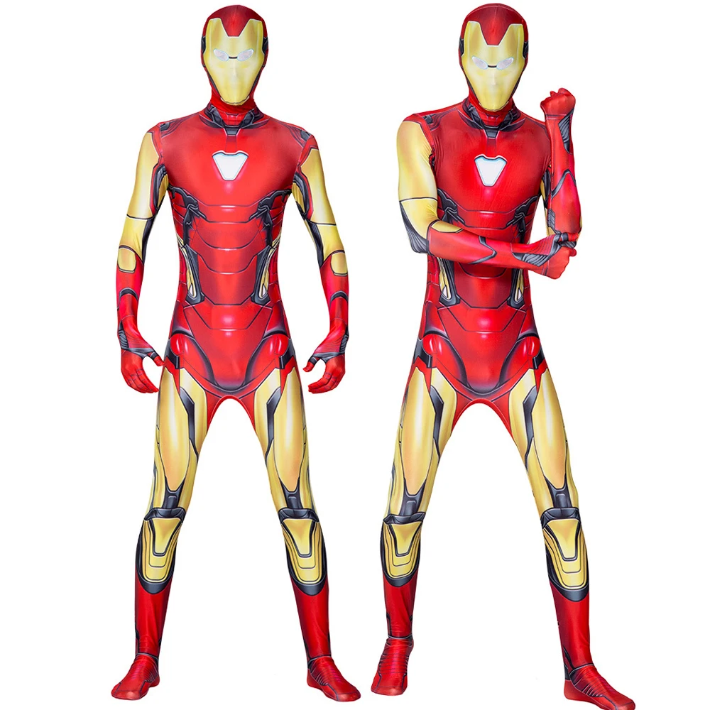 

Yellow costume spider costume man suit cosplay high quality polyester material anime spider iron costume man