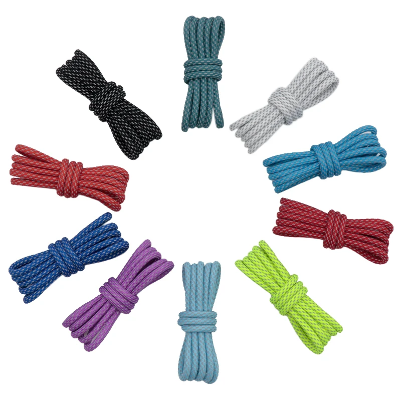 

weiou custom fashion high quality flat AJ shoelaces 50-200cm length , wholesale 10 colors Custom Packaging, 9 colors