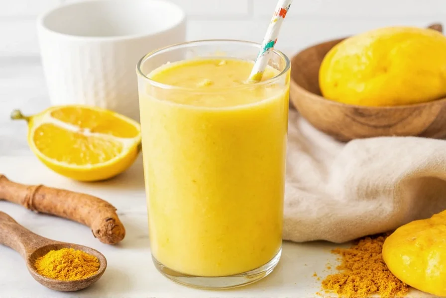 Turmeric Smoothie Benefits & Perfect Recipe (Science-Backed)