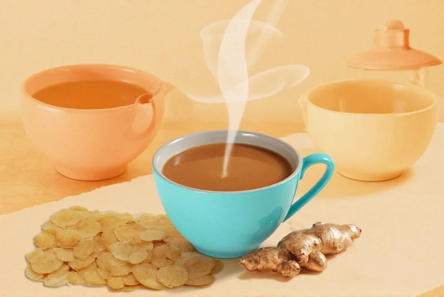 Schritt-für-Schritt-Zubereitung von Ingwer-Kaffee