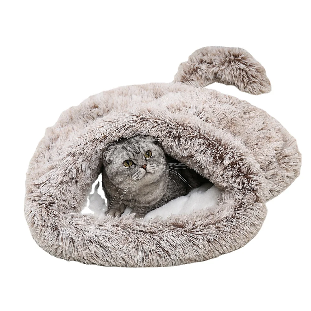 

Multicolor Optional Cotton Comfort Cartoon Cute Cat Sleeping Bag, Pet Cat Shape Sleeping Bag, Many colors