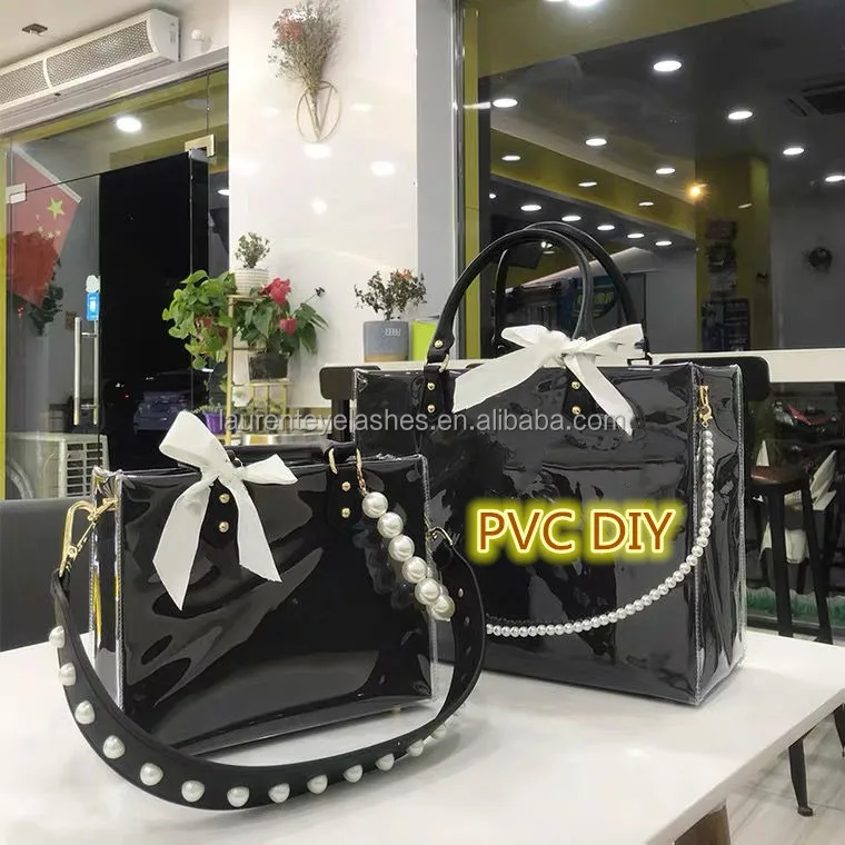 

Transparent Tote Bags For Women Summer Fashion Acrylic Handbags Designer Hand Bag 2022 Lady PVC Jelly Bags, Color