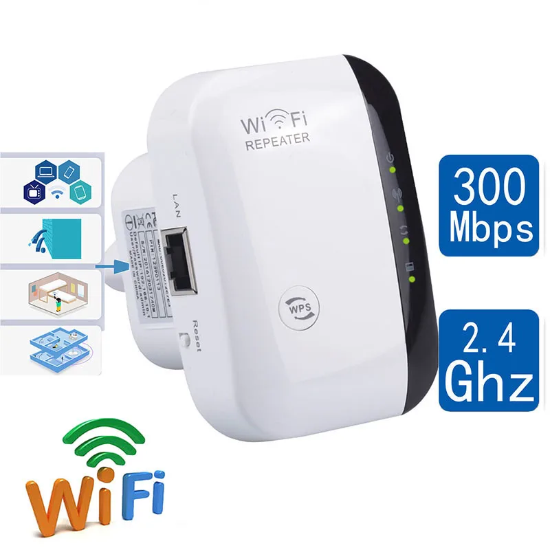 Factory Wireless Wifi Extender Wirelessn Repeater Ieee802.11 B/g/n