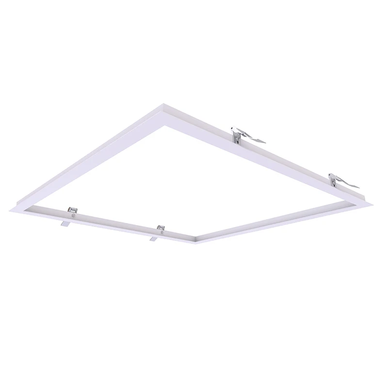 Hot Selling LED Panel Light Matte White Recessed Mounted Panel Frame kit Housing