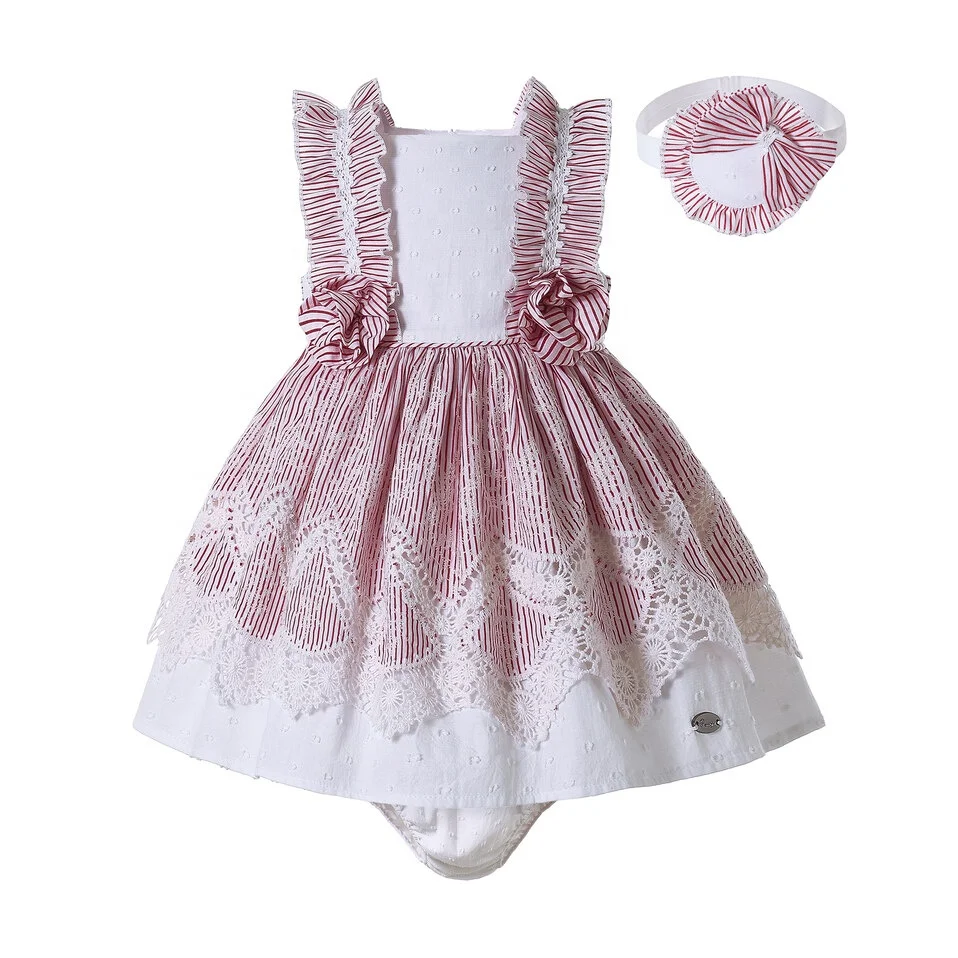 

Pettigirl 2021 New Summer Baby Girl Outfits Baby Princess Dress Baby Girl Birthday Dress with Headband