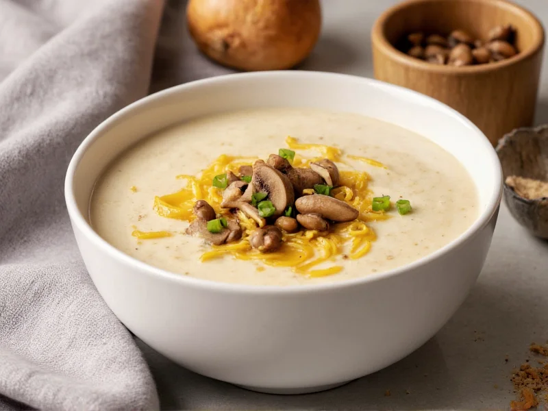 vegan cream of mushroom soup
