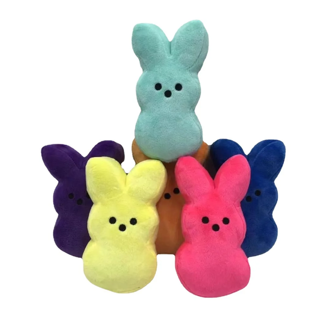 

Easter Gifts 15cm Peep Stuffed Plush Toy Bunny Rabbit Mini Rabbit Plush Bunny Toy