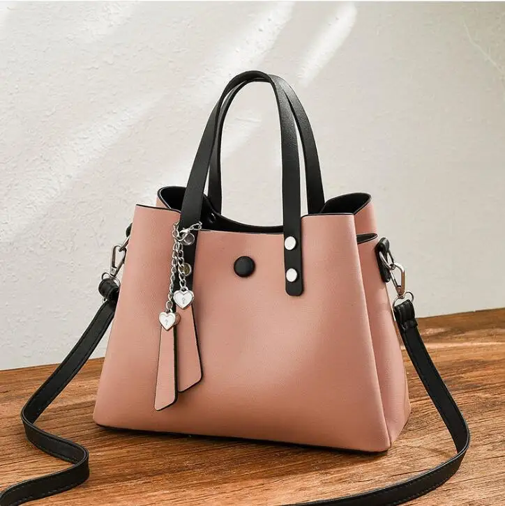 

2021New Design Women Handbags Solid Tote Big Bags Fashion Bags Women Crossbody Handbags In Bulk, Black,gray,red,green,yellow,brown,purple,pink,khaki