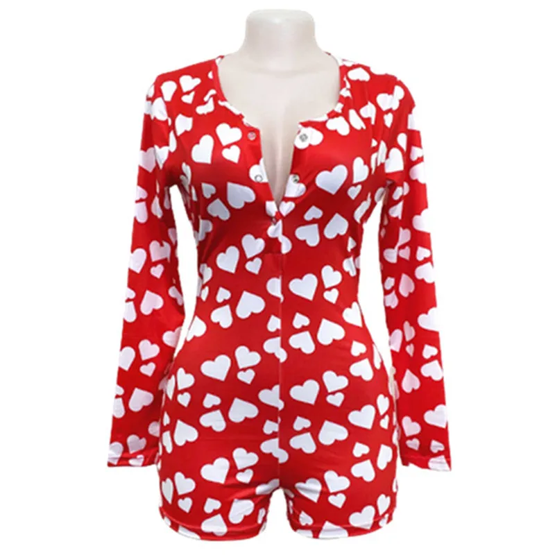 

2022 Valentines day pyjamas adult onesie nightwear valentines sexy sleepwear valentine's day onesie, 20 colors