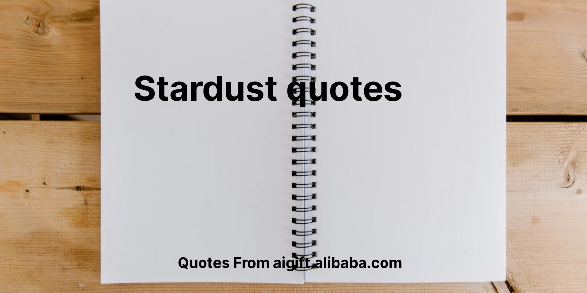 stardust quotes