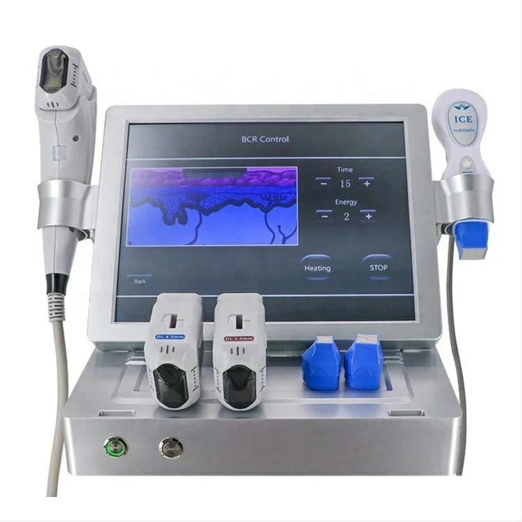 

2020 korea RF Thermagic Portable 2 In 1 4D Hifu face lift Machine With 20000 Shots