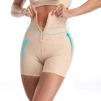 

1966 Women High Waist Butt Lifter Firm Tummy Control Shapewear Middle Thigh Slimmer Body Shaper Slim Panties With Hooks