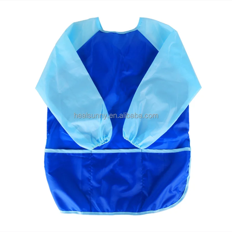 

Waterproof Apron For Kids Dustproof Apron for Children Paint Oversleeve Apron, Customized color