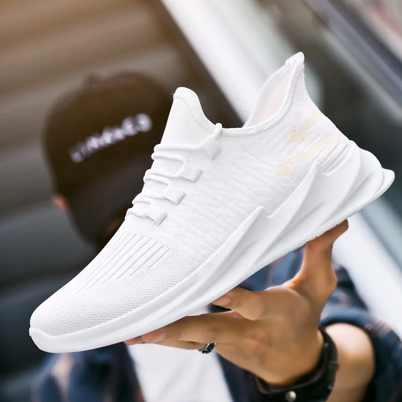 

Wholesale Fashion Men Shoes Sport casual shoes white