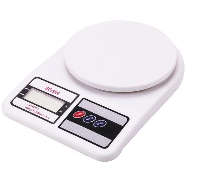 

SF-400 High Quality Household Food Weighing Digital Electronic Kitchen Scale White