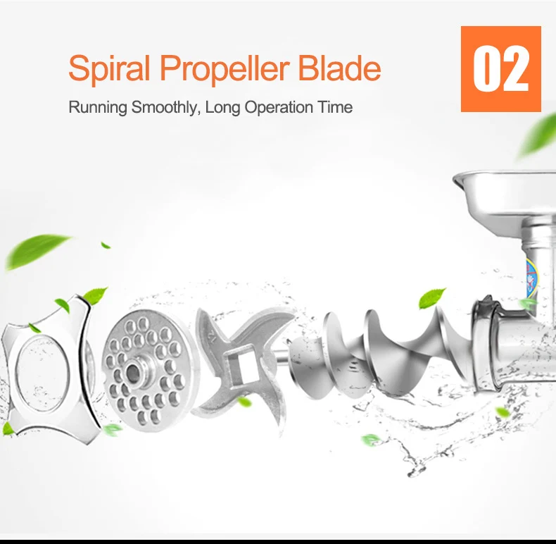 automatic 32 heavy duty stainless steel food home commercial industrial chopper electric machine mincer meat grinders for sale