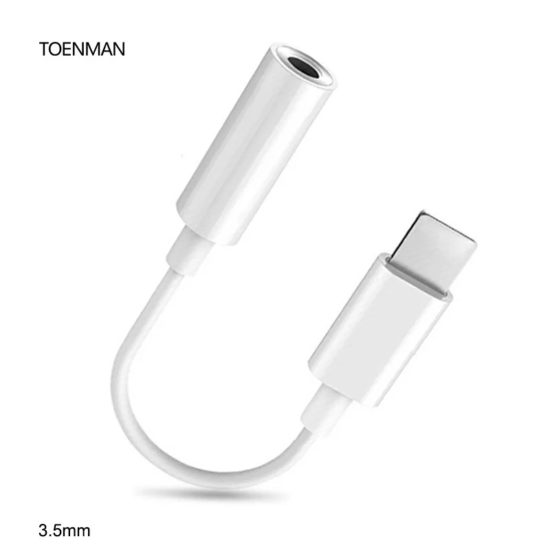 

For iPhone to 3.5mm Adapter Earphone Headset Jack Adapter Audio Cable, White